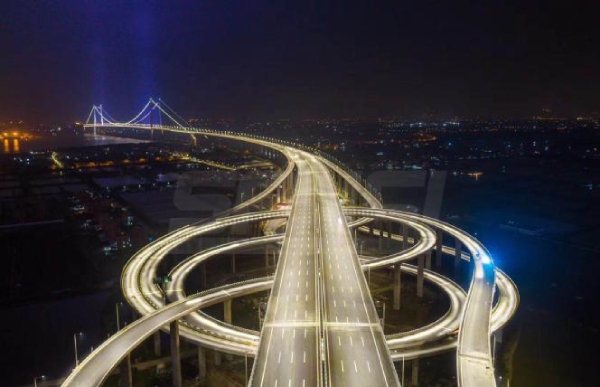 廣東南沙大（dà）橋（虎門二橋）海鷗島互通立交