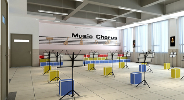 傳統音樂教室照明環境（jìng）