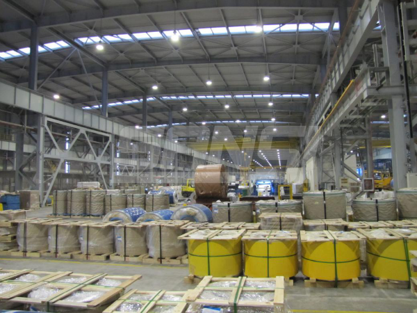 上海實達不（bú）鏽鋼廠 照明改造項目（mù） / 大香蕉9草在线承建