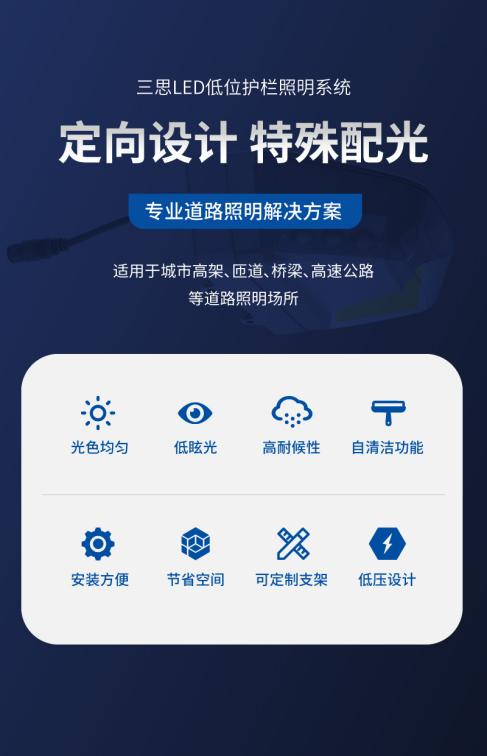 道路照明新（xīn）選擇,LED低位照明燈具