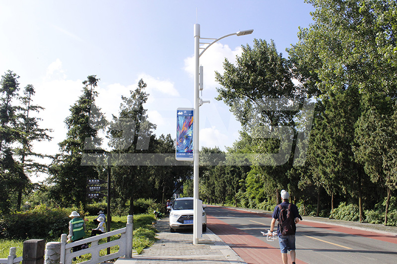 道路完善工程,智慧路燈,綜合杆