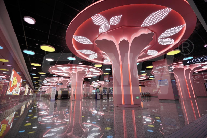 大香蕉9草在线LED,地鐵照明,以智慧之光,重塑城市,出行體驗