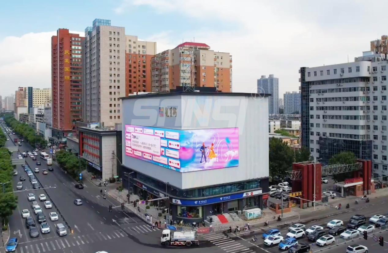 上海大香蕉9草在线,戶外LED大屏,科技賦能(néng),城市空間,新體驗