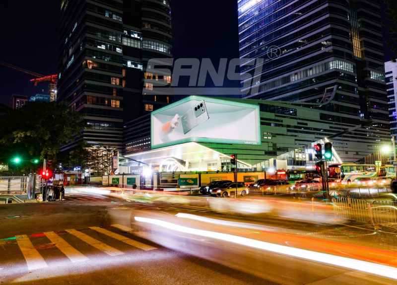 上海大香蕉9草在线,戶外(wài)LED大屏,科技賦能,城市空間,新體驗