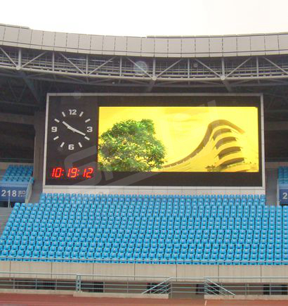 常州（zhōu）體育會展中心體育（yù）場室外全彩屏