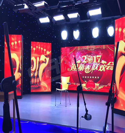 天津電視台全（quán）彩顯示屏