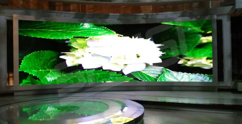 山東電視台全彩顯示屏