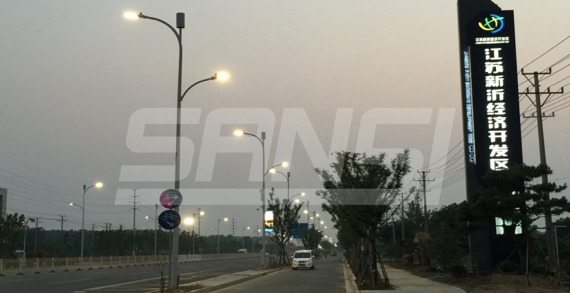 江蘇（sū）新沂智慧路燈（dēng）