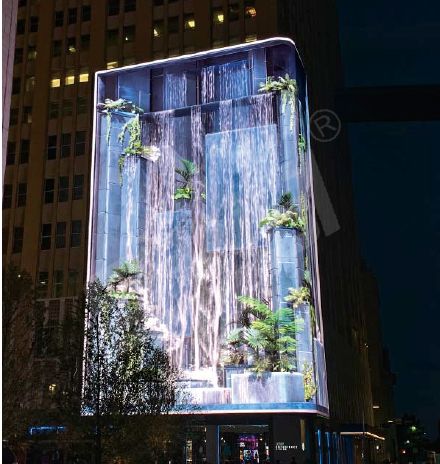 美國電話電報總部大樓3D大（dà）屏