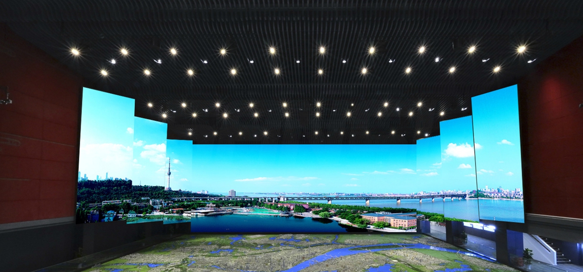 武漢規劃館室（shì）內LED全彩屏