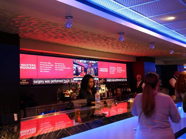 美國華盛頓訓練俱（jù）樂部室內全彩led顯示（shì）屏