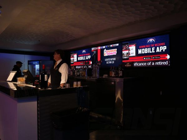 美（měi）國華（huá）盛頓訓練俱樂（lè）部（bù）室內led全彩顯示屏