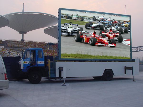 上海（hǎi）F1賽車場室內led全彩顯示屏