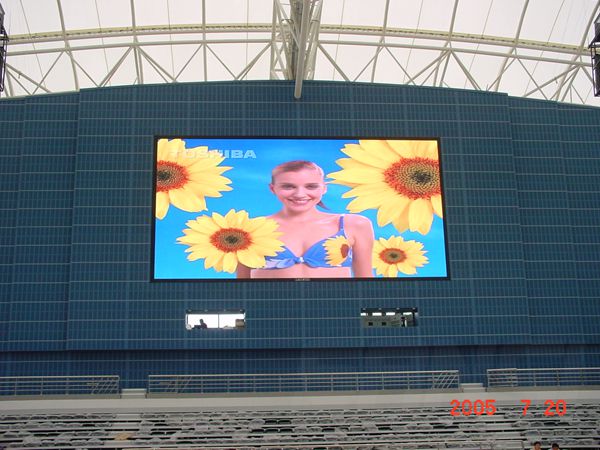 上（shàng）海複旦大學正大（dà）體（tǐ）育館led室內全彩顯示屏