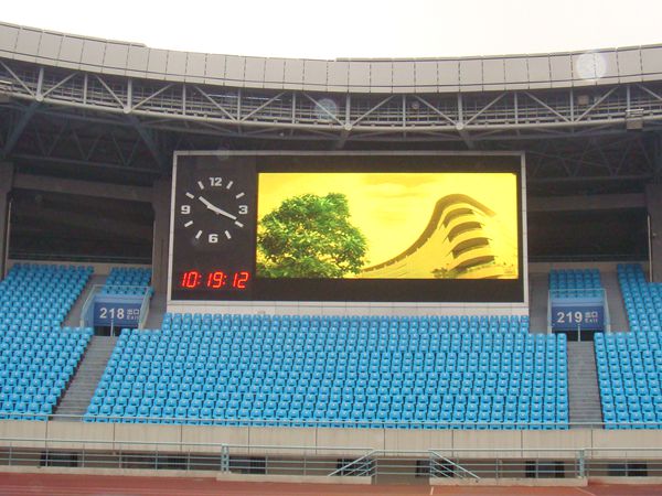常州（zhōu）體育會（huì）展中心體育場室內全彩led顯示屏