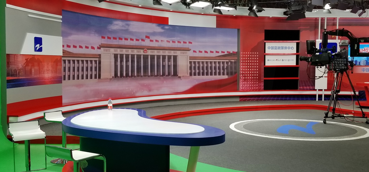 浙江電視台室（shì）內全彩顯示屏