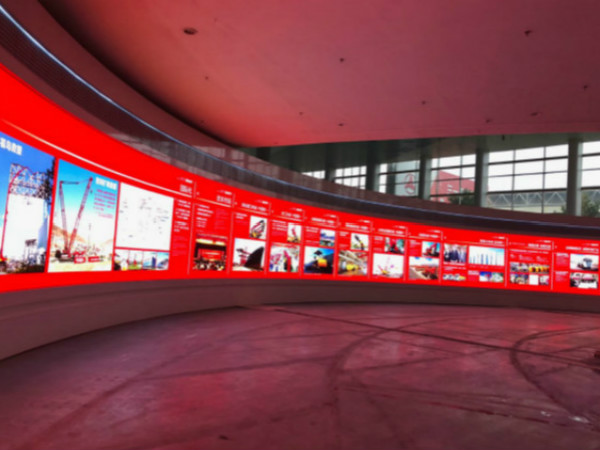 三一重工展（zhǎn）示廳LED高清大屏