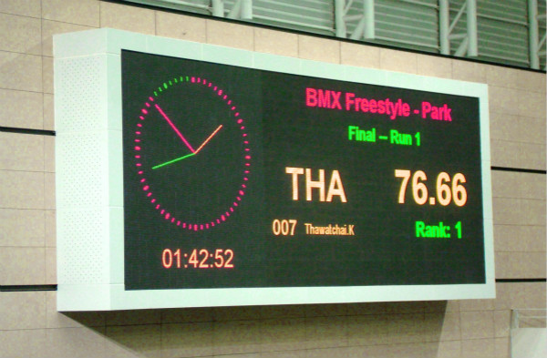 澳門科技（jì）大（dà）學體育館led顯示屏（píng）