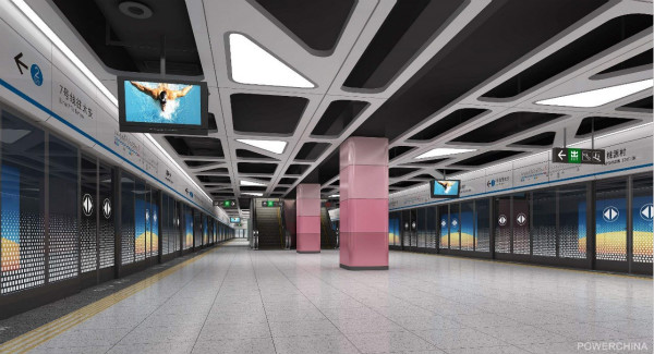 深圳市軌道交通（tōng）7號線工程