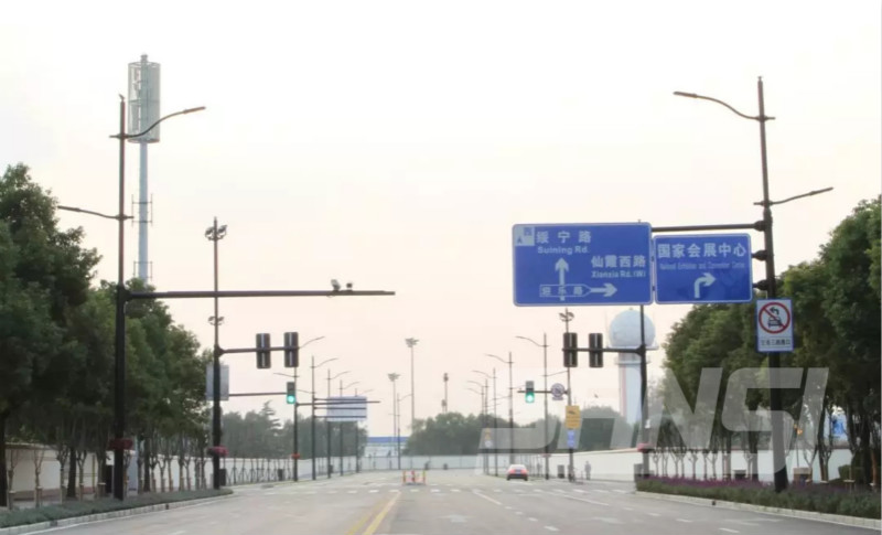 進博會多杆合一項目