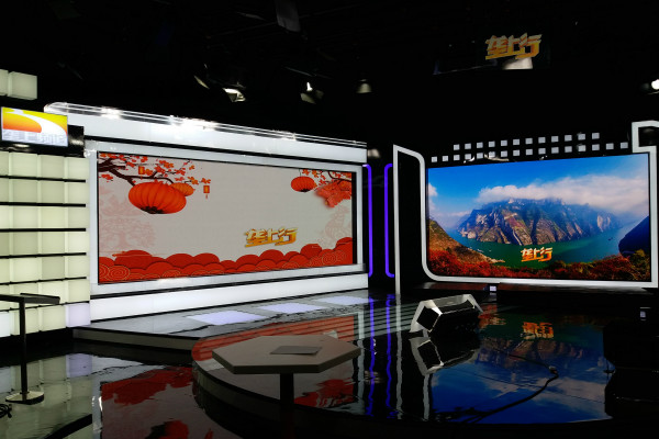 湖北廣播電視台LED顯示屏