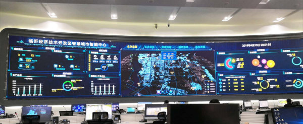 三（sān）思案例·山東臨沂P1.25室內全彩屏，顯示麵積87㎡