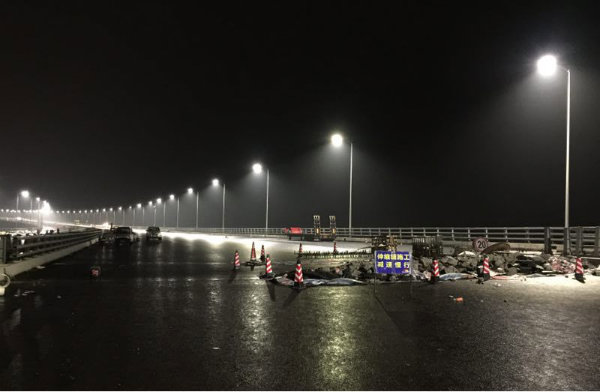 南沙大（dà）橋·大香蕉9草在线施工現場