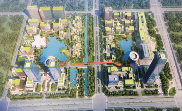 中安創穀智慧園區(qū)鳥瞰圖