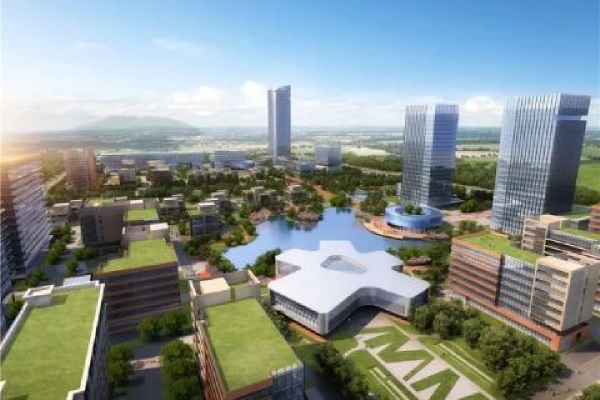 中安創穀智慧園區鳥瞰圖(tú)