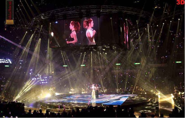 福州-海峽奧林匹克中心鬥型屏