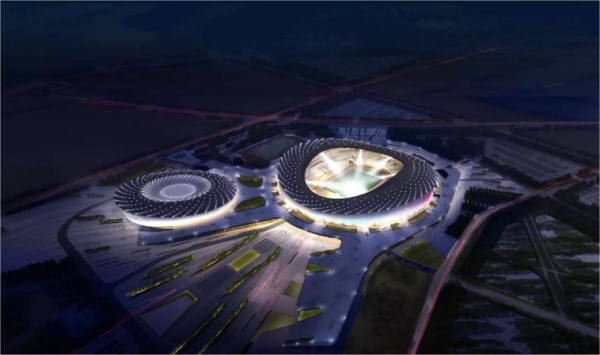 青（qīng）島市民健身中心場館：圖片（piàn）來源網絡