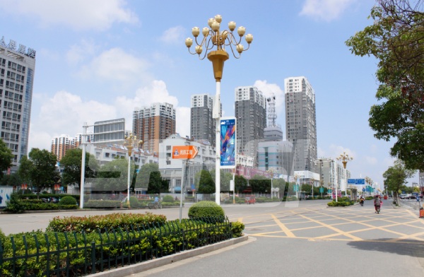 江蘇洪澤智慧路燈係統