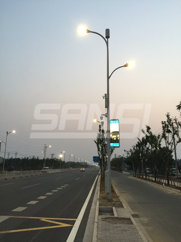 江蘇新沂智慧路燈（dēng）
