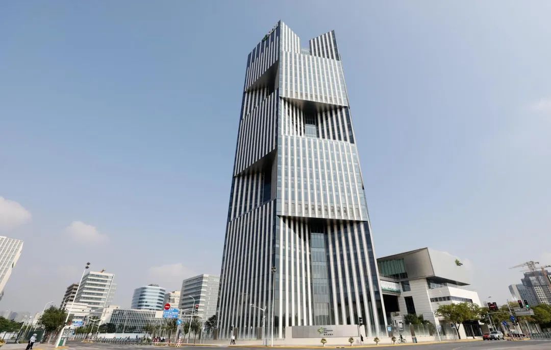 金磚（zhuān）銀行總部大樓/圖源新華社