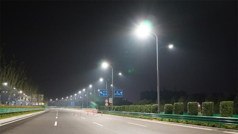 三(sān)思,智慧照明係統方案,助力金義中央(yāng)大道(dào),順利開通