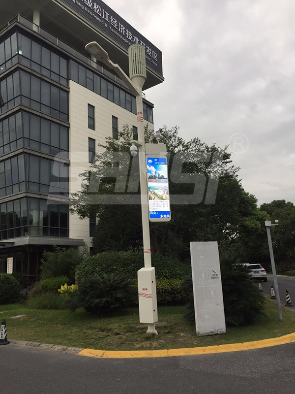 智慧燈杆,多杆合一,產品解決方（fāng）案,助力（lì）城市建設