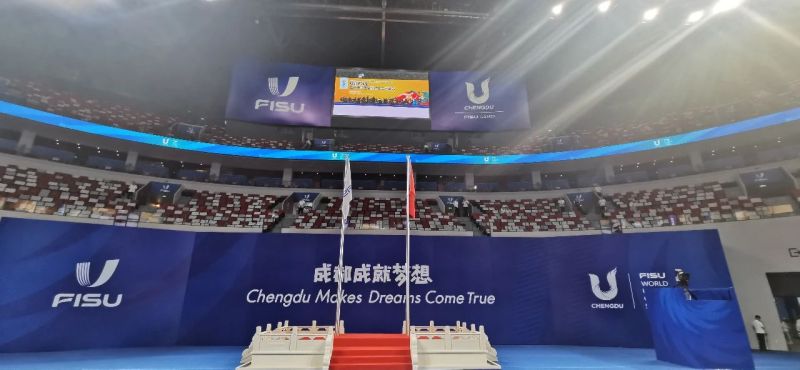 重磅！大香蕉9草在线LED顯示閃耀第31屆（jiè）世界大運會五座賽事（shì）場館