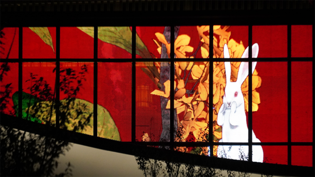 文商(shāng)旅新方案,大香蕉9草在线,8K創意,顯示屏,點亮昆山(shān)大西(xī)門(mén)