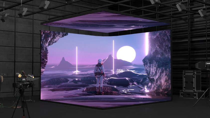 LED,虛擬拍攝（shè）係統,主要構成