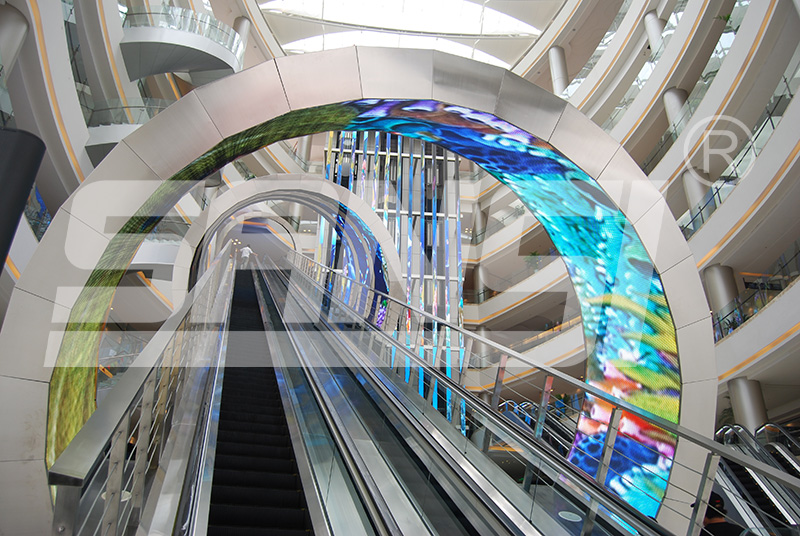 LED柔（róu）性屏模組厚（hòu）度