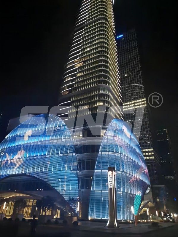 LED透明顯示屏（píng）,透明屏（píng）應用,透明屏,LED顯示屏