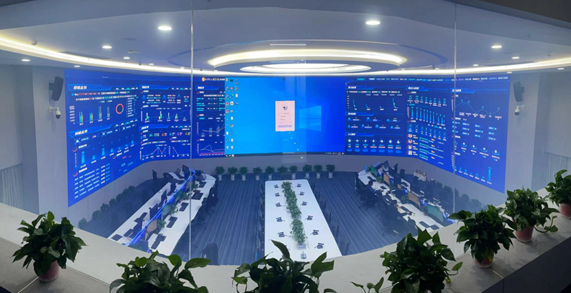 鹽（yán）城東台,公安局智慧中心,LED顯示屏